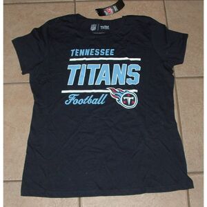 Dark Blue Unisex Sz Large NFL TENNESSEE TITANS Short Sleeve Tee Shirt NEW NWT